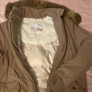 Posh Brown Fur-Lined Jacket